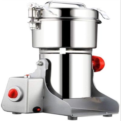 Electric Grain Grinder 700G Electric Herb Grain Spice Grinder High Speed Stainless Steel Swing Type Grain Mill Powder Machine Grain Grinder Mill Cereal Salt Pepper