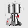 Electric Grain Grinder Superfine Mill 2500G Powerful Electric Grain Mill Grinder Flour Mill Stainless Steel High-Speed Cereal Mill Grinder Herb Grinder Corn Mill Family Medicial Powder Machine view 3
