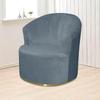 YISURY Swivel Barrel Chair Cover, Stretch Tub Chair Covers Modern Swivel Accent Chair Slipcover Round Club Armchair Slipcover Furniture Protector for Living Room view 2