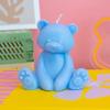 Cute Bear Candle (Primary colour: Grey, Scent: Unscented) view 1