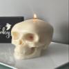Giant Life-Sized Bleeding Skull Candle (Scent: Sangria White Peach) view 1