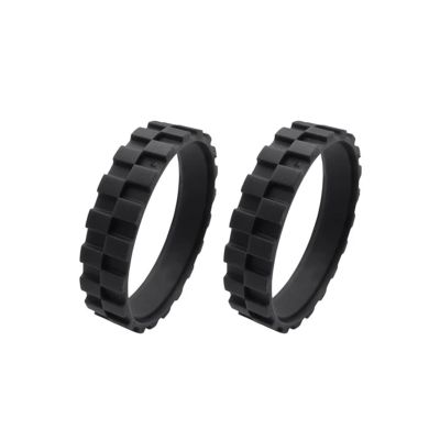 JGVCFFYM Tires Compatible with IRobot ROOMBA Wheels 500 600700 800 900E5 I7+S9 IROBOT 980 698 Series Anti-Slip Rubber Wheel Spare Part Accessories(2 pcs)