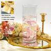 TMCLHXYNF 300Pieces Floating NO Hole Pearls for Vases,Makeup Beads,Highlight Faux Deep Purple Pearls Beads for Centerpiece Table Home Events Albu view 3