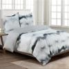 Majestic Giftware Madison Linen 8 Pcs 48" Full Size Duvet Bedding Set (BL512-48F) | Frosty Bliss 300 TC 100% Cotton Sateen |2 Fitted Sheets, 2 Duvets, 4 Pillowcases - Ritz Collection view 2