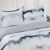 Majestic Giftware Madison Linen 8 Pcs 48" Full Size Duvet Bedding Set (BL512-48F) | Frosty Bliss 300 TC 100% Cotton Sateen |2 Fitted Sheets, 2 Duvets, 4 Pillowcases - Ritz Collection view 4