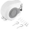 Akozon 26m Retractable Double Clothes Drying Line, Indoor & Outdoor Spacesaving Washing Laundry Tool with Wall Mount view 1