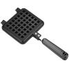 Non Stick Household Kitchen Gas Waffle Maker Pan Duty Aluminum Mould Press Plate for Crispy Belgian Waffles, Compatible with Standard view 3
