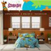 Franco Scooby Doo Scoobtober Bedding 7 Piece Super Soft Reversible Comforter and Sheet Set with Sham, Queen, (Officially Licensed Product) view 4