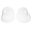 LALADEFIEE 2pcs Transparent Baseball Cap Holder Portable Hat Display Stand Lightweight Hat Support for Travel Prevents Deformation Stylish Storage view 1