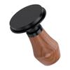 Normcore 58mm Espresso Coffee Tamper V4 - Spring Loaded Tamper With Titanium PVD Coating Flat Base -15lb / 25lb / 30lbs Replacement Springs, Genuine American Walnut Handle view 2