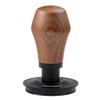 Normcore 58mm Espresso Coffee Tamper V4 - Spring Loaded Tamper With Titanium PVD Coating Flat Base -15lb / 25lb / 30lbs Replacement Springs, Genuine American Walnut Handle view 3