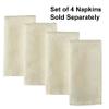 Newbridge Thanksgiving Ivory Fancy Leaves Damask Fabric Napkins Set of 4 view 2