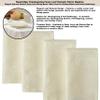 Newbridge Thanksgiving Ivory Fancy Leaves Damask Fabric Napkins Set of 4 view 3