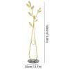 ZCSO Modern Creative Branch-Shaped Coat Rack, Gold, Suitable for Coats, Jackets, Scarves, Hats, Backpacks, Umbrella, Wallets view 2