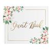 Swanique Wedding Guest Book for Guests to Sign, Elegant Wedding Guestbook Ideas, Sign in Book for Bridal and Baby Shower, Polaroid Guest Book, 100 Thick Lined and Blank Pages for Party, Wedding Books view 1