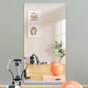Hasipu Home Gym Mirror 63" L x 28" W - 1PC Large Full Body Mirror for Yoga, Fitness, Garage, Dance Studio, Wall-Mounted, 0.16in Tempered Glass Frameless view 1