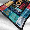 FSUVSJBGT 8 Year Old Boys Gifts Ideas - Birthday Throw Blanket for Boys 8th Birthday Gifts, 60" x 80" view 3