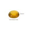 MECCANIXITY Decorative Flat Glass Marbles 12-14mm Rock Vase Filler Beads Pebbles Light Amber for Fish Tank Table Scatter Decor, 100Pcs view 2