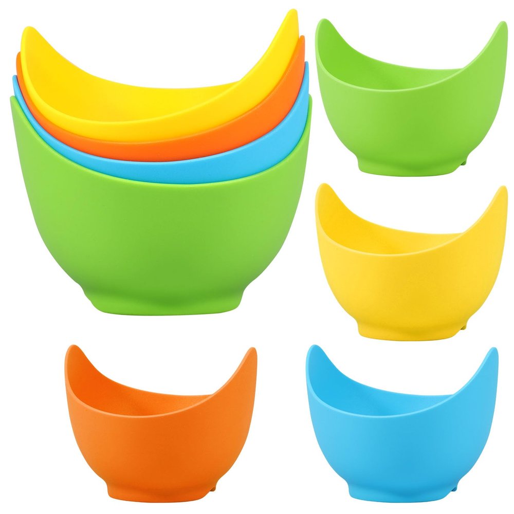 8Pcs Silicone Egg Poacher Cups Non-stick Egg Cups BPA Free Egg Boiler Mold Cup for Microwave Air Fryer Stovetop Egg Cooking