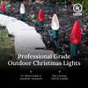 Pro Christmas Outdoor C9 Light Cord, 250' Spool, 18" Spacing, Green Wire view 3
