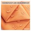 SWJ-swjssb Waterproof Throw Pillow Covers 18x18,20x20,20x28 Inch Square Rectangle Pillow Cases Decorative Sofa Cushion Covers Couch Pillowcase King Size Queen Protectors(Orange,30x50 cm(1pc)) view 2