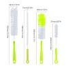 Cup Washing Brush - 4 Water Bottle Cleaning Brush | Silicone Bottle Cleaning Brush | Long Handle Bottle Brush | Soft and Flexible Bottle Brush Cleaner for Washing Cups, Baby Bottles, Tumbler view 2