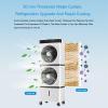 Evaporative Air Cooler, Swamp Cooler Air Conditioner with 12h Timer for Auto-Off, 3-Speed Windowless Air Conditioner, Smart Remote, Tank Portable Air Cooler for Room view 4