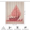 BTCOWZRV Nativity Scene Shower Curtain Winter Waterproof Bath Curtain Washable Cloth Shower Curtain Set Modern Minimalist Home Bathroom Curtain Decor with 12 Hooks 60x72 Inches view 2