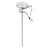 Coffee Thermometer with Large Round Dial, Stainless Steel + Glass Material, Adjustable Clip for The Coffee Drinks,Chocolate Milk Foam, 7.6 in and 5.5 in (Short Type) view 1