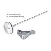Coffee Thermometer with Large Round Dial, Stainless Steel + Glass Material, Adjustable Clip for The Coffee Drinks,Chocolate Milk Foam, 7.6 in and 5.5 in (Short Type) view 4