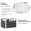 ALAZA Cinema Movie Clapboard Large Storage Basket for Organizing Foldable Storage Bin for Shelves Home with Handles 1 Pack view 3