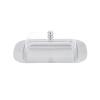 CFGH6FDF Butter Dishes Stainless Steel Butter Box Western Restaurant Snack Plate Cheese Crisper Warmer Plate Butter Dish with Lid Butter Box(Clear) view 1
