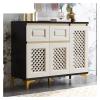 BABETRUE Bufetera Modern Minimalist Sideboard Kitchen Storage Cabinet Restaurant Tea Cabinet Preparation Cabinet Living Room Storage Cabinet view 1