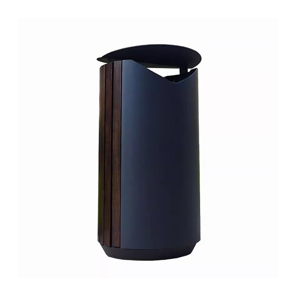 YUXING1205 Outdoor Trash Can Outdoor Fruit Bin Outdoor Classified Waste Bins Landscape Villa Waste Bins Stainless Steel Fruit Shell Bins Outside Trash Bin