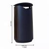 YUXING1205 Outdoor Trash Can Outdoor Fruit Bin Outdoor Classified Waste Bins Landscape Villa Waste Bins Stainless Steel Fruit Shell Bins Outside Trash Bin view 2