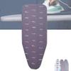 TAJMDGW Heat Resistant Ironing Board Pad 12x36In 13x38In 13x43In Replacement Ironing Board Cover with Padding, Cotton Ironing Board Cover and Pad(England Grey,34x100cm/13x38in) view 1