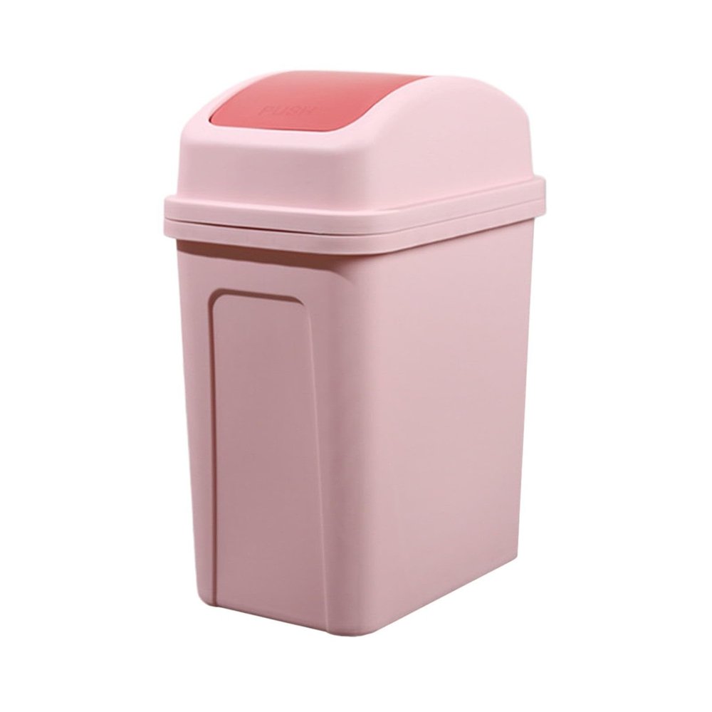 Bathroom Trash Can with Lid ,5.5 Gallons, Plastic Garbage Can with Lid, Waste Basket,trash Bin,garbage Bin ,dog Proof Trash Can for Office, Bathroom, Kitchen, Living Room, Bedroom, Outdoor, Dorm
