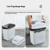 Bathroom Trash Can with Lid ,5.5 Gallons, Plastic Garbage Can with Lid, Waste Basket,trash Bin,garbage Bin ,dog Proof Trash Can for Office, Bathroom, Kitchen, Living Room, Bedroom, Outdoor, Dorm view 4