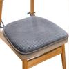 Chair Pad chair pads kitchen chairs Plush garden chair seat pads Non-slip outdoor seat pads Set of 2 /4/1Solid color chair cushions with ties Thicken seat cushions dining chairs(H16,1pc 42x42cm/16.5x1 view 1
