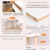 MTSYXYM Heating Cabinet Shelf,Heating Cabinet Storage Shelf,Modern Home Wood Radiator Cover,Universal Wheels with Brakes,Strong Load-Bearing,for Home Living Room Bedroom.(80 * 15 * 93.1cm) view 3
