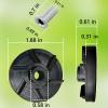 Standard Magnetic Impeller 3587 & 3220 Mcx Standard Bearing Housing, Compatible with Grindmaster Crathco Beverage Dispensers (Impeller and Bearing Sleeve (2 each) (2pcs) view 2