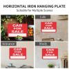 Car For Sale Sign 12 X 8 Inches Aluminum Sign - Uv Protected, Waterproof, Weatherproof And Fade Resistant - 4Pre-Drilled Holes view 3
