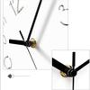 Cartoon Panda Swing Wall Clock,Silent Quality Quartz Large Clock Battery Operated Dial Wall Watches for Living Room Home Decor A view 4