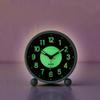 Alarm Clock, Bedside Alarm Clock, Silent Battery Operated Glow In The Dark, Non-ticking Alarm Clock, Alarm Clock for Bedrooms view 3