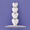 Basic Spirit Hearts Ring Holder Home Decor Engagement Wedding Birthday Gifts for Women Mother Girlfriend, RGH-44 view 1
