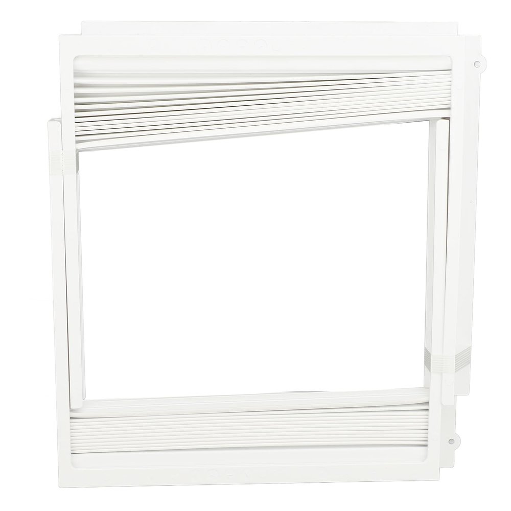Window Air Conditioner Side Panels Double Layer Insulation Louver Baffle Kit for Efficient Cooling Bedrooms Living Rooms