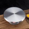 10" Cake Decorating Turntable Round Rotating Stainless Steel Cake Stand Platform Household Revolving Cake Tools view 3