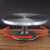 10" Cake Decorating Turntable Round Rotating Stainless Steel Cake Stand Platform Household Revolving Cake Tools view 4