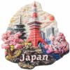 3D Japan Refrigerator Magnet Tourist Souvenir Fridge 3D Decoration Craft view 1