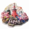 3D Japan Refrigerator Magnet Tourist Souvenir Fridge 3D Decoration Craft view 2